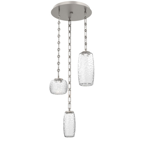 Vessel LED Pendant in Beige Silver (404|CNB0091-03-BS-C-CH3-L3)