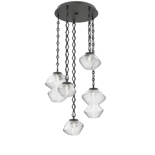 Mesa LED Pendant in Matte Black (404|CNB0089-05-MB-C-CH1-L3)