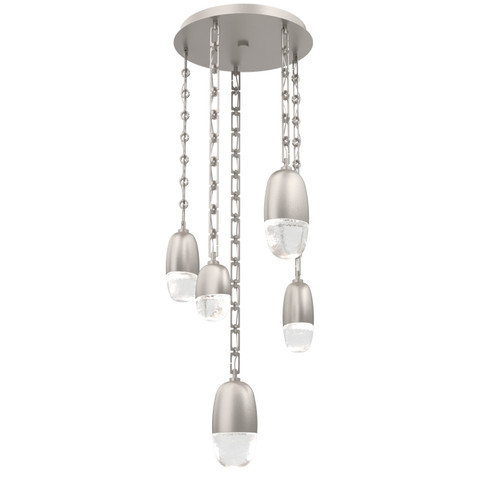 Pebble LED Pendant in Beige Silver (404|CNB0079-05-BS-PC-CH3-L3)