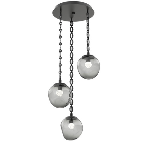 Aster LED LED Pendant in Matte Black (404|CNB0066-03-MB-FS-CH2-L3)
