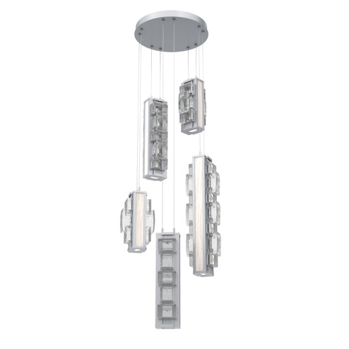 Tessera LED Pendant in Classic Silver (404|CHB0100-05-CS-TE-CA1-L1-W01)