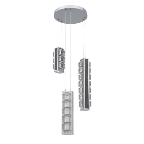 Tessera LED Pendant in Classic Silver (404|CHB0100-03-CS-TP-CA1-L1-W02)