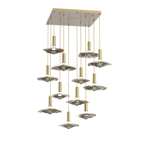 Cumulus LED Pendant in Gilded Brass (404|CHB0099-12-GB-00-C01-L3-SG)