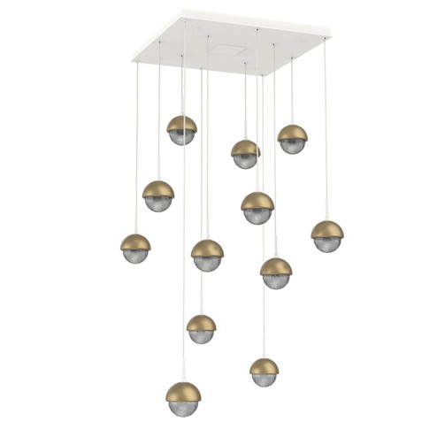 Cabochon LED Pendant in Salt White (404|CHB0093-12-WI-S-C01-L1-GB)