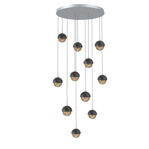 Cabochon LED Pendant in Classic Silver (404|CHB0093-11-CS-B-C01-L3-MB)