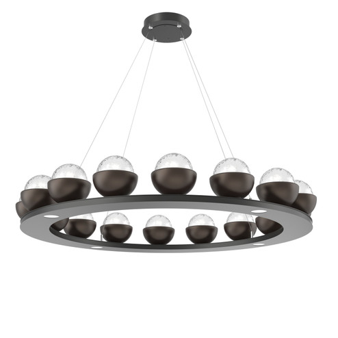 Cabochon LED Chandelier in Matte Black (404|CHB0093-0D-MB-C-CA1-L3-FB) Cabochon LED Chandelier in Matte Black (404|CHB0093-0D-MB-C-CA1-L3-FB)