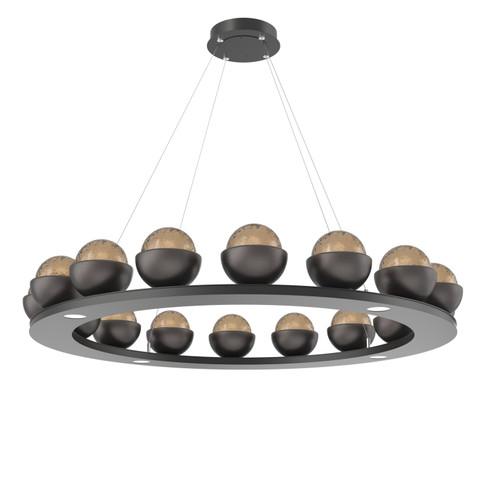 Cabochon LED Chandelier in Matte Black (404|CHB0093-0D-MB-B-CA1-L3-GP) Cabochon LED Chandelier in Matte Black (404|CHB0093-0D-MB-B-CA1-L3-GP)