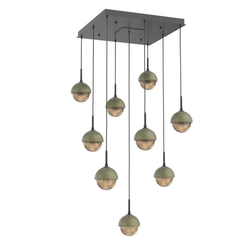 Cabochon LED Pendant in Matte Black (404|CHB0093-09-MB-B-C01-L3-GE)