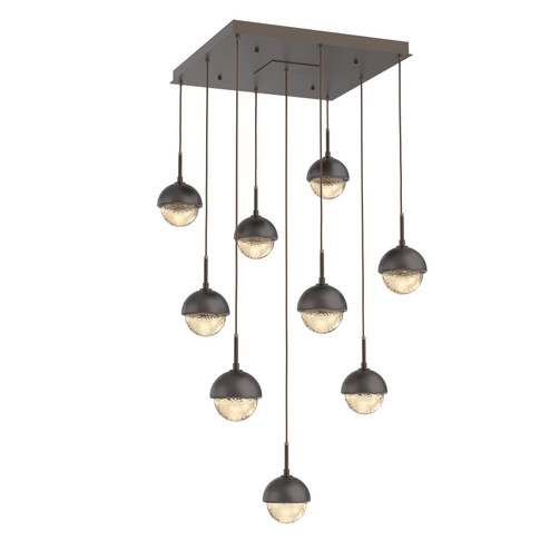 Cabochon LED Pendant in Flat Bronze (404|CHB0093-09-FB-A-C01-L3-GP)