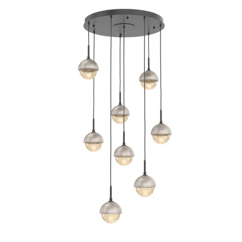 Cabochon LED Pendant in Matte Black (404|CHB0093-08-MB-A-C01-L1-BS) Cabochon LED Pendant in Matte Black (404|CHB0093-08-MB-A-C01-L1-BS)