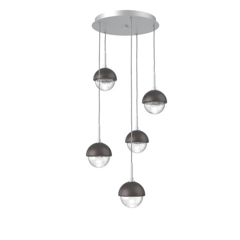 Cabochon LED Pendant in Classic Silver (404|CHB0093-05-CS-C-C01-L1-GP)