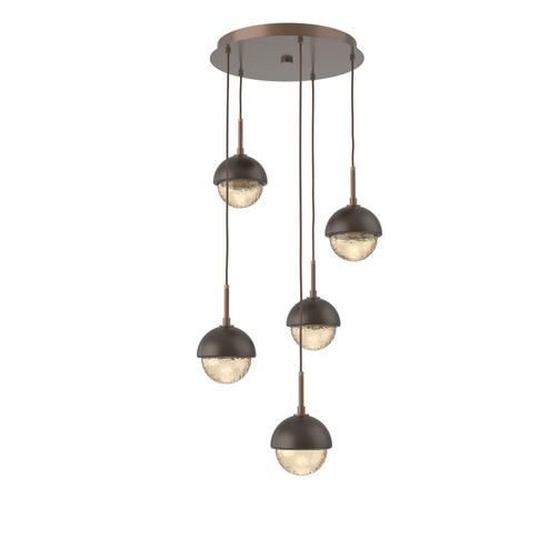 Cabochon LED Pendant in Burnished Bronze (404|CHB0093-05-BB-A-C01-L1-FB) Cabochon LED Pendant in Burnished Bronze (404|CHB0093-05-BB-A-C01-L1-FB)