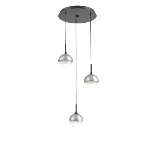 Cabochon LED Pendant in Matte Black (404|CHB0093-03-MB-WL-C01-L3-CS)
