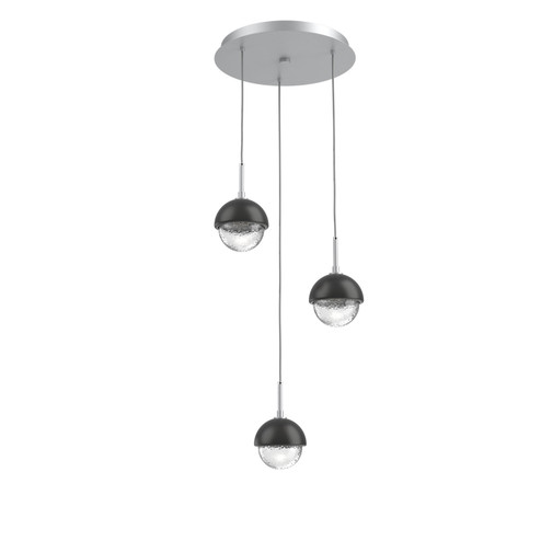 Cabochon LED Pendant in Classic Silver (404|CHB0093-03-CS-C-C01-L3-MB)