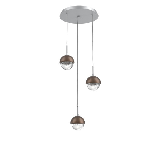 Cabochon LED Pendant in Classic Silver (404|CHB0093-03-CS-C-C01-L1-BB)