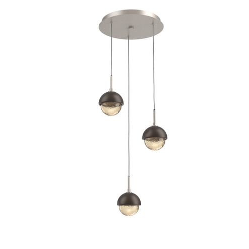 Cabochon LED Pendant in Beige Silver (404|CHB0093-03-BS-A-C01-L1-FB)