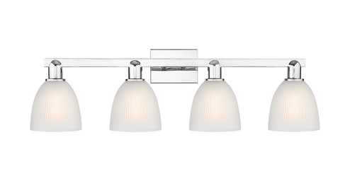 Arcadia Four Light Bath Vanity in Polished Chrome (405|716-4W-PC-G381)