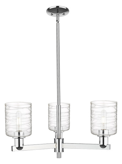 Arcadia Three Light Pendant in Polished Chrome (405|716-3CR-PC-G1113)
