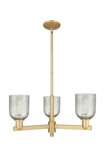 Arcadia Three Light Pendant in Brushed Brass (405|716-3CR-BB-G259)