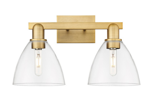 Arcadia Two Light Bath Vanity in Brushed Brass (405|716-2W-BB-GBD-752)