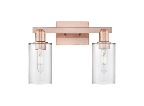 Arcadia Two Light Bath Vanity in Antique Copper (405|716-2W-AC-G802)