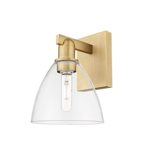 Arcadia One Light Wall Sconce in Brushed Brass (405|716-1W-BB-GBD-752)
