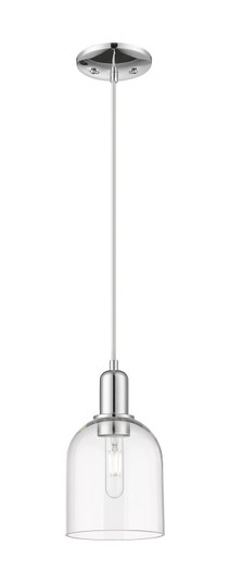 Arcadia One Light Mini Pendant in Polished Chrome (405|716-1P-PC-G558-6CL)