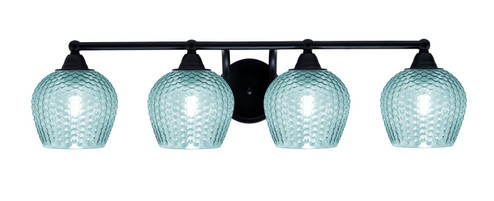 Paramount Four Light Bath Bar in Matte Black (200|3424-MB-4605)