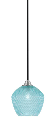 Paramount One Light Mini Pendant in Matte Black & Brushed Nickel (200|3401-MBBN-4925)