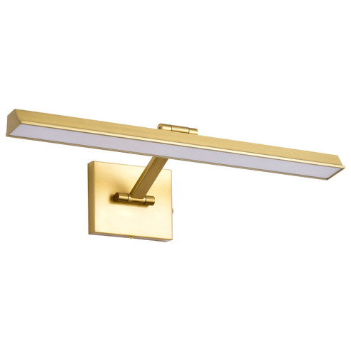 Hazel LED Picture Light in Vintage Brass (72|62-2327)