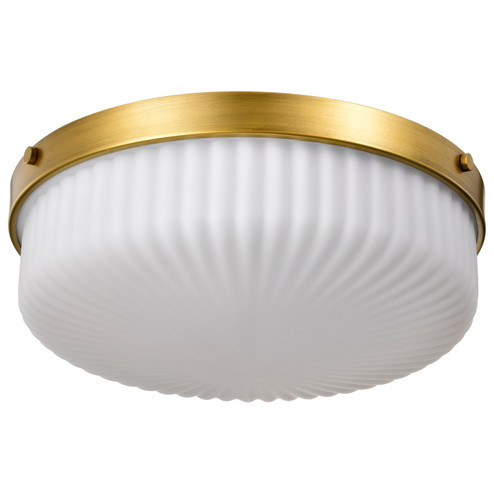 Solara Three Light Flush Mount in Natural Brass (72|60-8668)