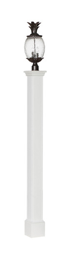 Post Post Mount in White (196|P2-LPB)