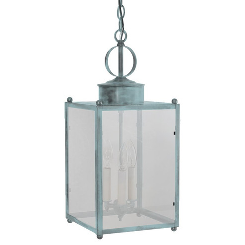 Marlene Three Light Hanging Lantern in Verdi Gris (196|NL-8052-VG-LT3-FST)