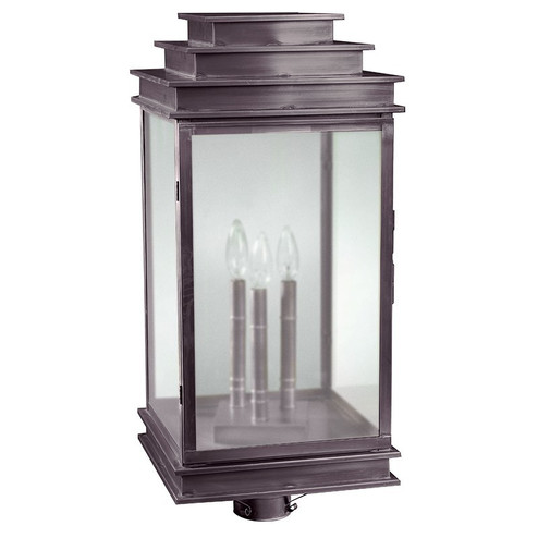 Empire Family Three Light Post Mount in Dark Brass (196|8953-DB-LT3-FST)
