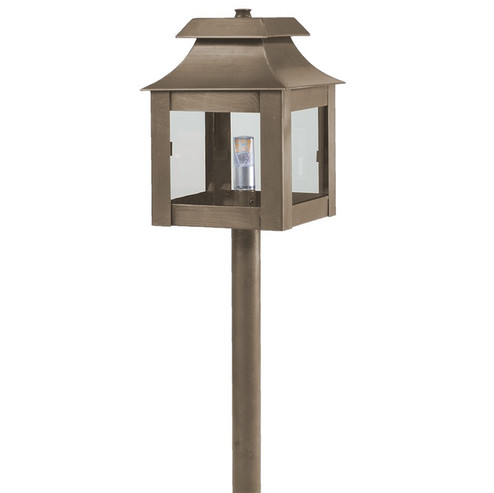 Hawthorne One Light Path in Dark Antique Brass (196|5609-DAB-G4-CLR)