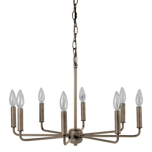Lexington Eight Light Chandelier in Dark Antique Brass (196|17832-DAB-LT8)