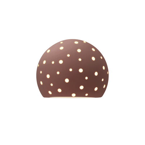 Ambiance Collection One Light Wall Sconce (102|CER-5797-CLAY)
