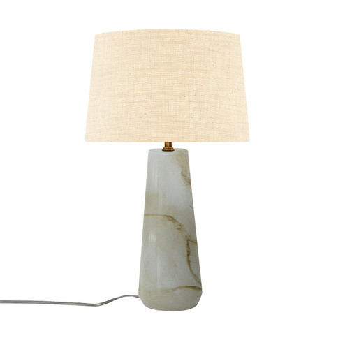 Portable One Light Portable in Brushed Brass (102|CER-2585-STOC-CREM)