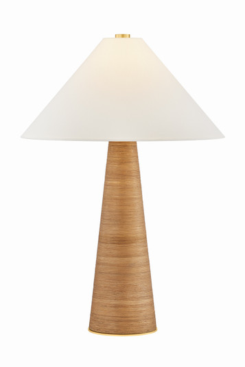 Haviland One Light Table Lamp in Aged Brass (70|L2231-AGB)