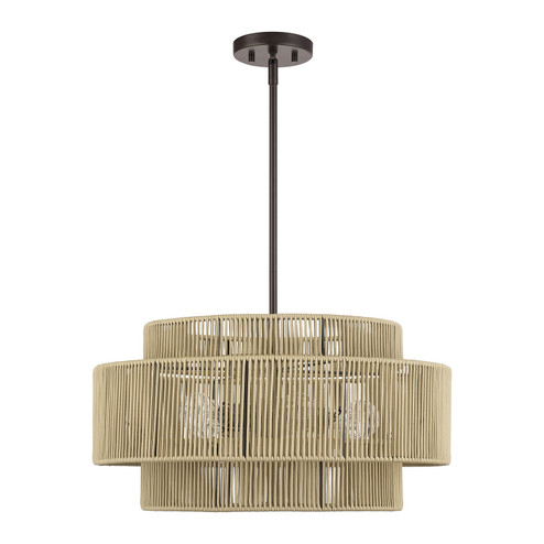 Acordia Five Light Chandelier in English Bronze (107|53155-92)