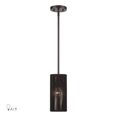 Acordia One Light Mini Pendant in English Bronze (107|49121-92)