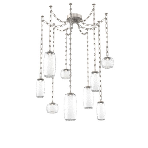 Vessel LED Pendant in Beige Silver (404|SNB0091-09-BS-C-CH3-L3)