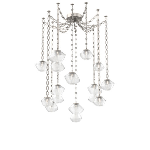 Mesa LED Pendant in Beige Silver (404|SNB0089-12-BS-C-CH2-L3)