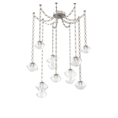 Mesa LED Pendant in Beige Silver (404|SNB0089-09-BS-C-CH2-L1)