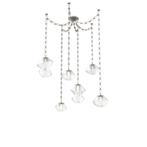 Mesa LED Pendant in Beige Silver (404|SNB0089-06-BS-C-CH3-L3)