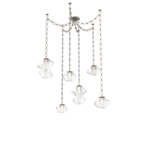 Mesa LED Pendant in Beige Silver (404|SNB0089-06-BS-C-CH2-L3)