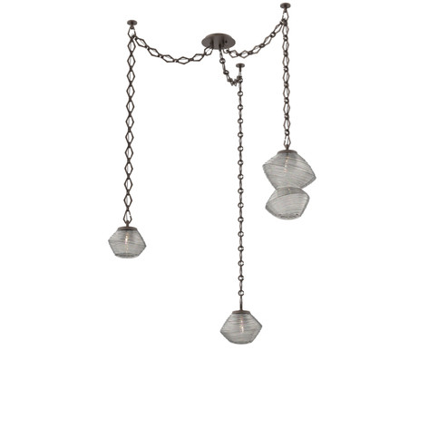 Mesa LED Pendant in Flat Bronze (404|SNB0089-03-FB-S-CH1-L1)