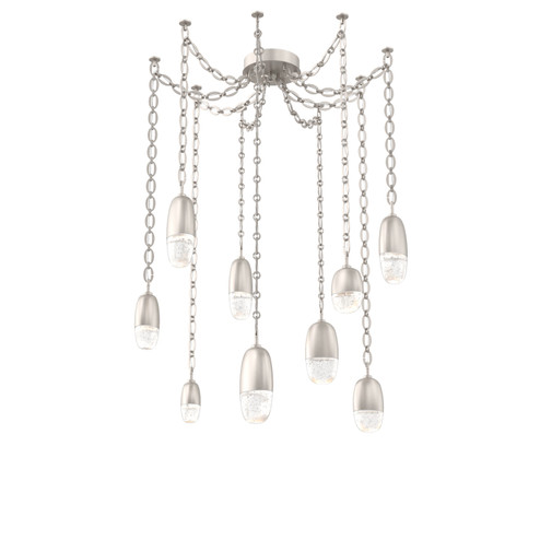 Pebble LED Pendant in Beige Silver (404|SNB0079-09-BS-PC-CH2-L3)