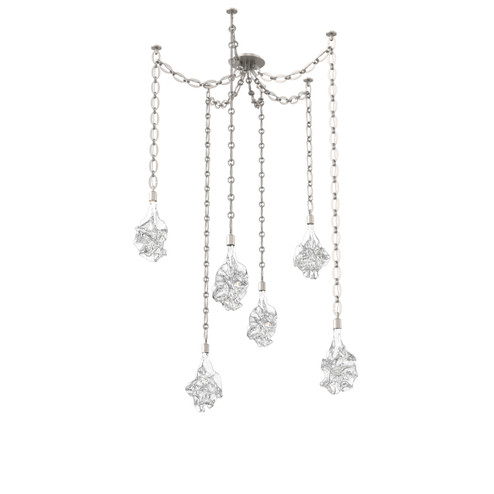 Blossom LED Pendant in Beige Silver (404|SNB0059-06-BS-BC-CH2-L3)