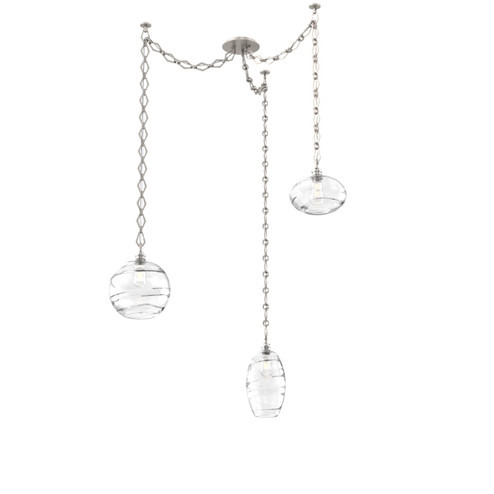 Misto Three Light Pendant in Beige Silver (404|SNB0048-03-BS-OC-CH1-E2)